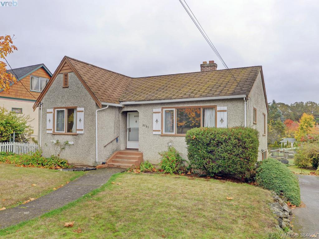 Main Photo: 3761 Saanich Road in VICTORIA: SE Swan Lake Single Family Detached for sale (Saanich East) : MLS®# 384659