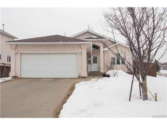Main Photo: 3 Kendale Drive in Winnipeg: Richmond West Residential for sale (1S) : MLS®# 1704530