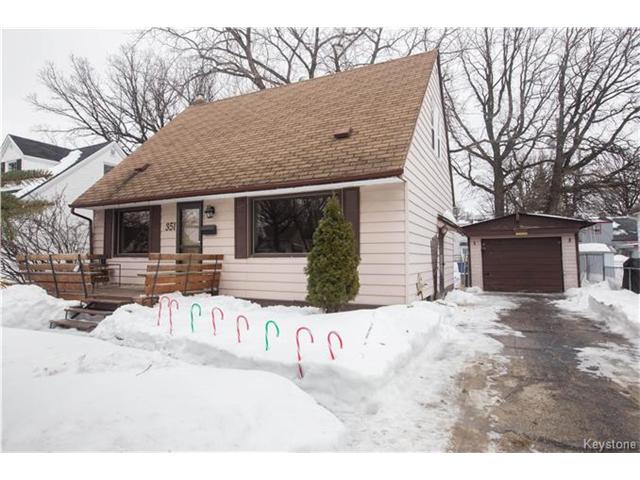 Main Photo: 351 Duffield Street in Winnipeg: Deer Lodge Residential for sale (5E) : MLS®# 1701429