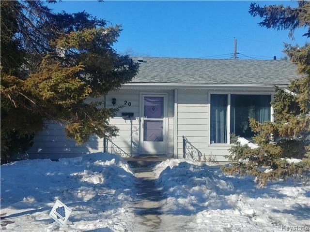 Main Photo: 20 Pembroke Road in Winnipeg: Windsor Park Residential for sale (2G) : MLS®# 1805085