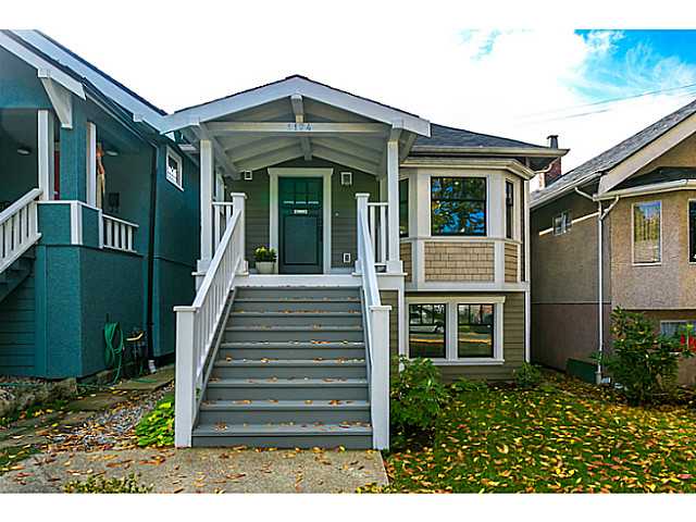 Main Photo: 1124 E 19TH AV in Vancouver: Knight House for sale (Vancouver East) : MLS®# V1089954