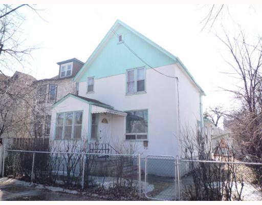 Main Photo: 346 BURROWS Avenue in WINNIPEG: North End Residential for sale (North West Winnipeg) : MLS®# 2905859