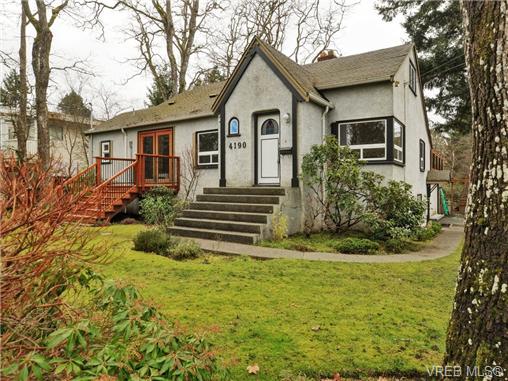 Main Photo: 4190 Cedar Hill Road in VICTORIA: SE Mt Doug Single Family Detached for sale (Saanich East) : MLS®# 360036