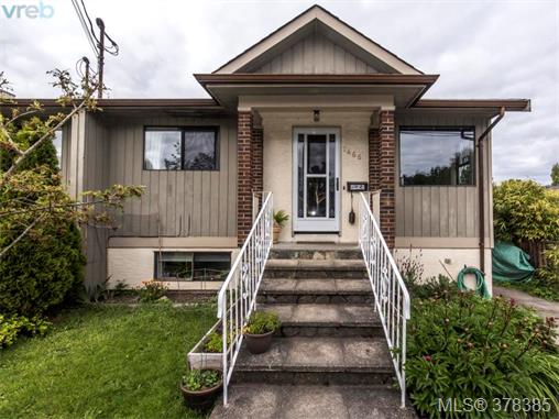 Main Photo: 1466 Denman Street in VICTORIA: Vi Fernwood Strata Duplex Unit for sale (Victoria) : MLS®# 378385