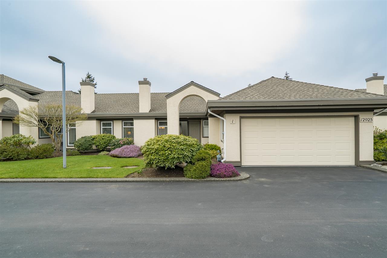 Main Photo: 1 12925 17 AVENUE in Surrey: Crescent Bch Ocean Pk. Townhouse for sale (South Surrey White Rock) : MLS®# R2152668