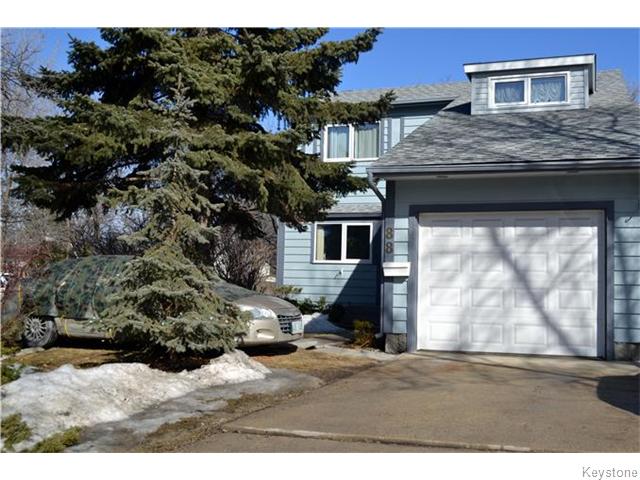 Main Photo: 88 Greensboro Square in Winnipeg: Fort Garry / Whyte Ridge / St Norbert Residential for sale (South Winnipeg) : MLS®# 1605626