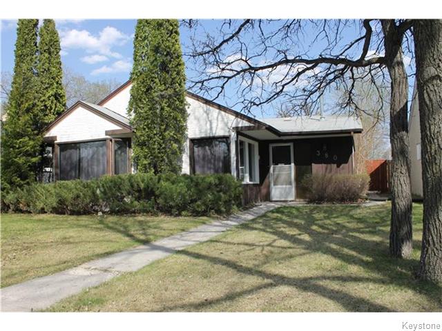 Main Photo: 380 Lanark Street in Winnipeg: River Heights / Tuxedo / Linden Woods Residential for sale (South Winnipeg) : MLS®# 1611366