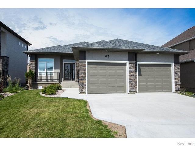 Main Photo: 67 Northern Lights Drive in WINNIPEG: Fort Garry / Whyte Ridge / St Norbert Residential for sale (South Winnipeg) : MLS®# 1520364