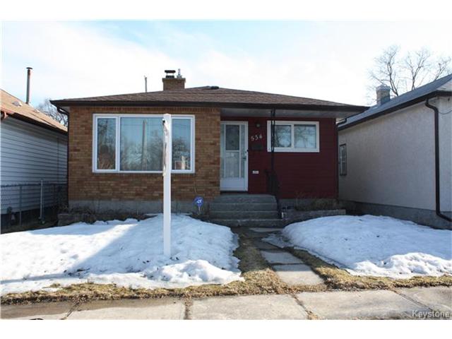 Main Photo: 534 Prosper Street in Winnipeg: Norwood Residential for sale (2B) : MLS®# 1706443