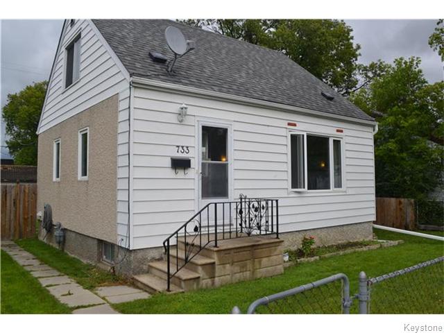 Main Photo: 733 Union Avenue East in WINNIPEG: East Kildonan Residential for sale (North East Winnipeg) : MLS®# 1523203