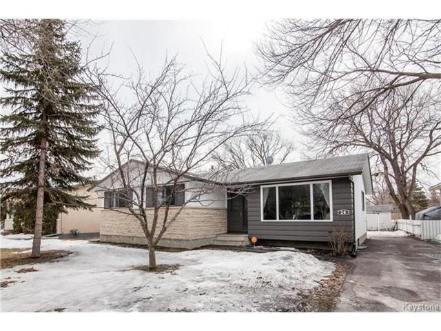 Main Photo: 26 Bellavista Crescent in Winnipeg: Crestview Residential for sale (5H) : MLS®# 1706690