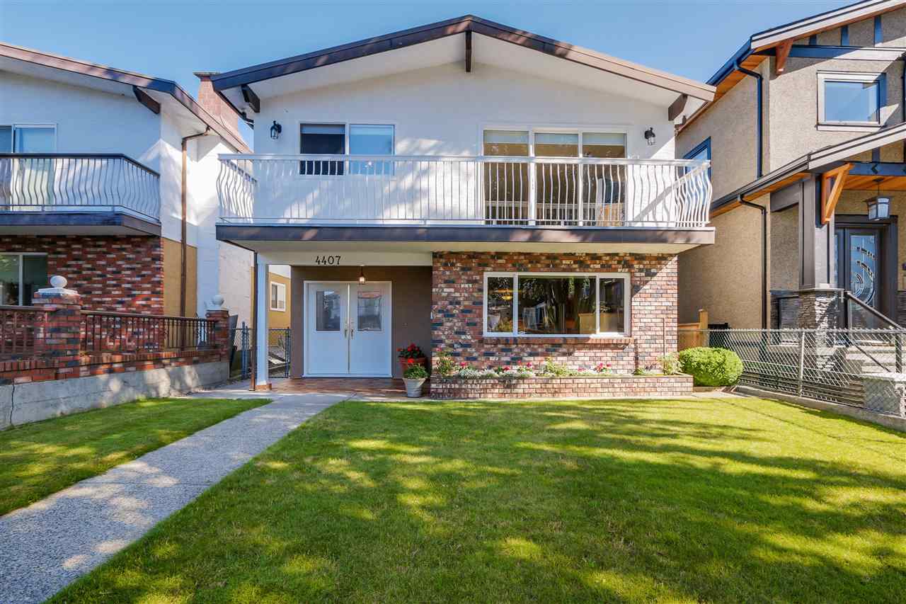 Main Photo: 4407 UNION STREET in Burnaby: Willingdon Heights House for sale (Burnaby North) : MLS®# R2102499