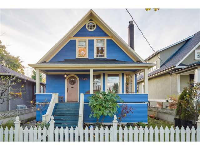Main Photo: 3333 ASH ST in Vancouver: Cambie House for sale (Vancouver West) : MLS®# V1093445