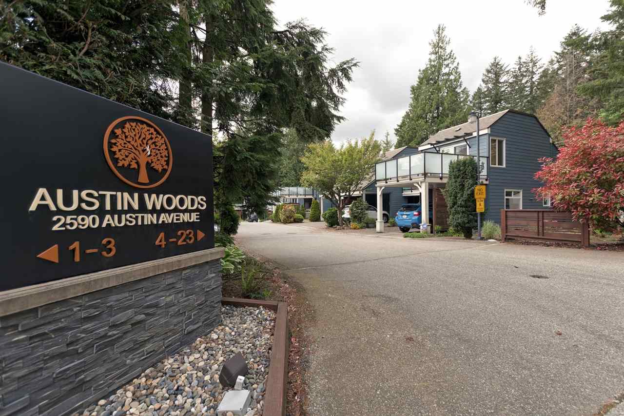 Main Photo: 20 2590 AUSTIN AVENUE in Coquitlam: Coquitlam East Townhouse for sale : MLS®# R2271299
