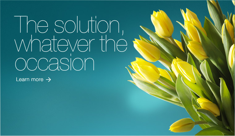 The solution, whatever the occasion