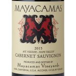 马亚卡马斯 Cabernet Sauvignon Mount Veeder的标签