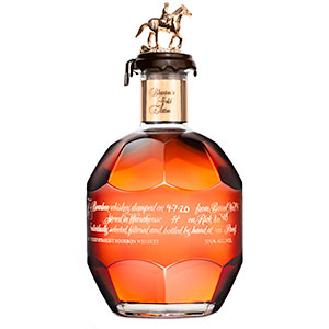 A bottle of Blanton's Gold Edition.