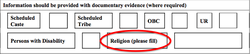 Question on religion