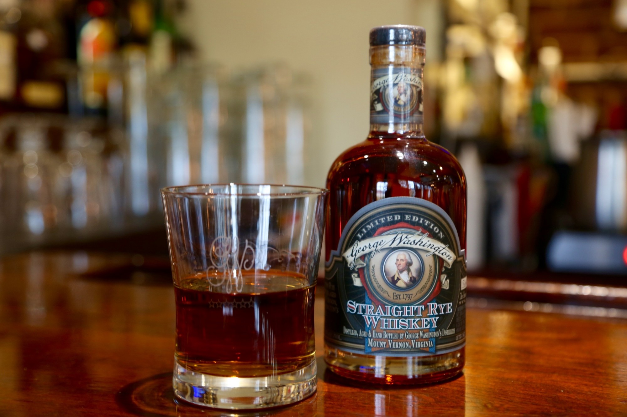 Washington’s Straight Rye Whiskey Sale · Washington's