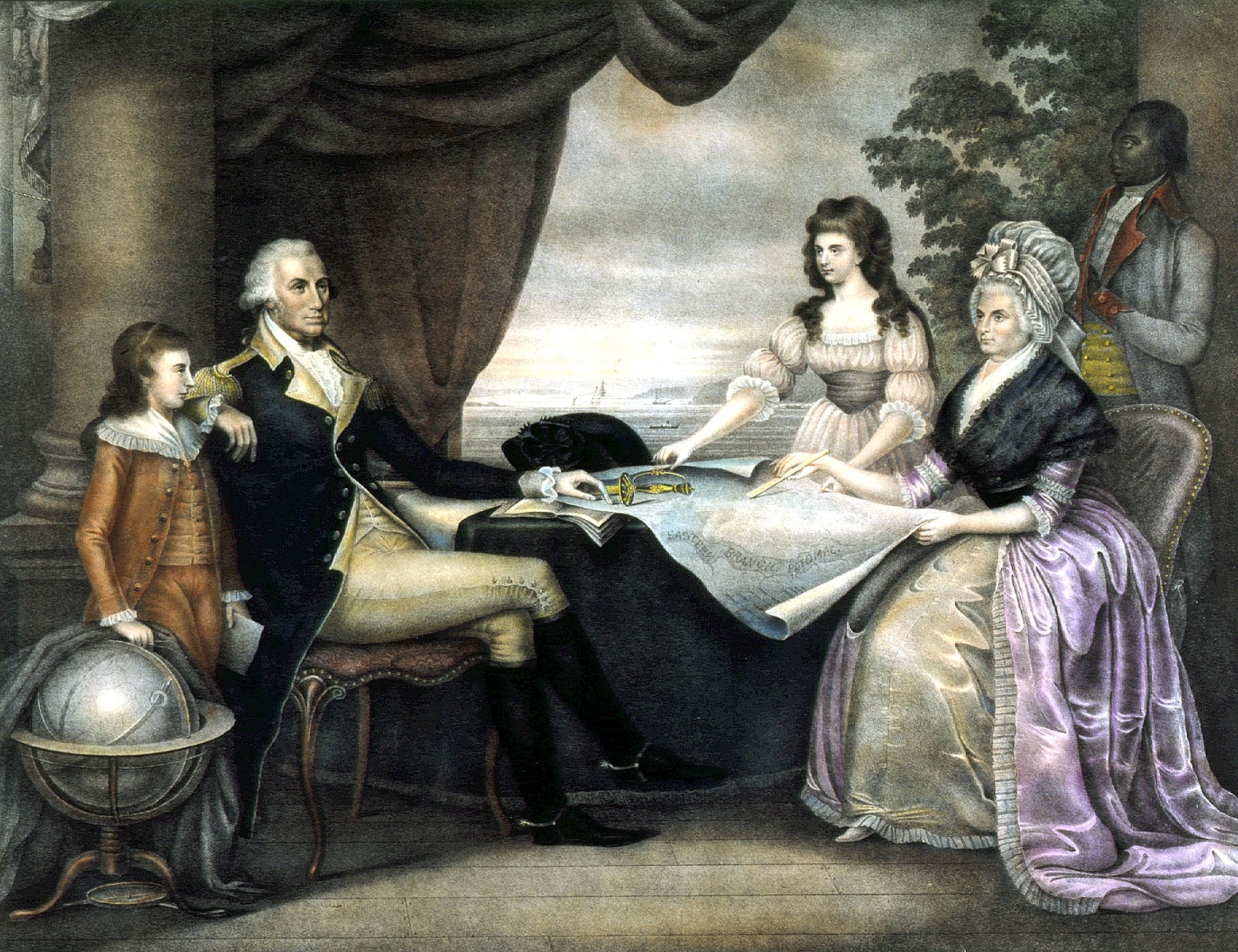 Washington Family Statues George Washington s Mount Vernon