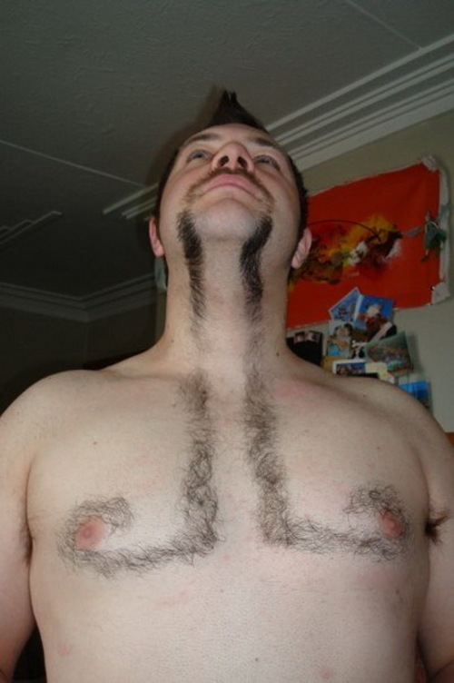 Nipplestache