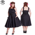 Hell Bunny Gery Plus Size Dress