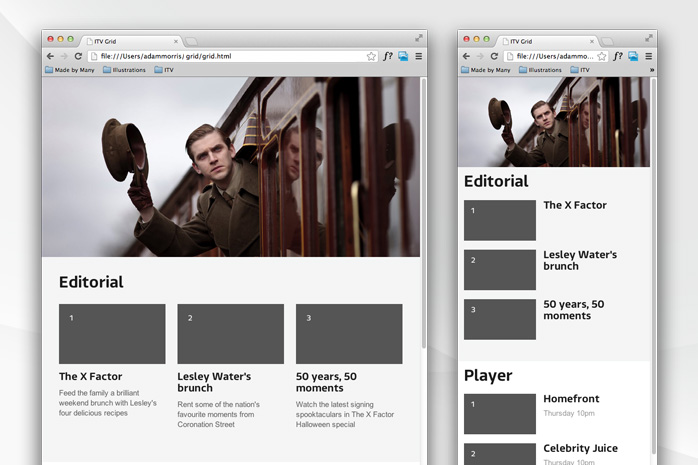 responsive prototype