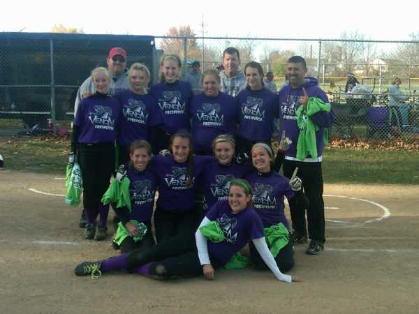 Venom 14U Black - 1st place finish @ Lancaster Spookout