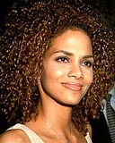 Halle Berry - Brunette, 4a, Celebrities, Medium hair styles, Afro, Female hairstyle picture