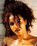 Sydney Tamiia Poitier - Brunette, 3c, Celebrities, Medium hair styles, Female, Curly hair hairstyle picture