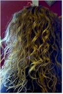 Danielle M. - Blonde, 3a, Long hair styles, Readers, Female, Curly hair hairstyle picture