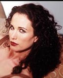 Andie MacDowell - Brunette, 3b, 3a, Celebrities, Long hair styles, Female, Curly hair hairstyle picture