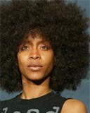 Erykah Badu - Brunette, 4b, Celebrities, Short hair styles, Afro, Female hairstyle picture