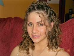 Miranda - Blonde, 3b, 3c, Medium hair styles, Updos, Readers, Curly hair, Teen hair hairstyle picture