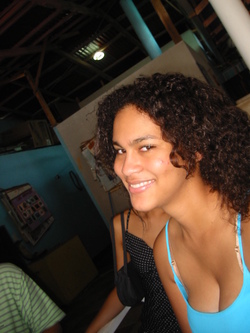 michelle - Brunette, 3b, 4a, Kinky hair, Long hair styles, Readers, Female, Curly hair hairstyle picture