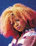 Kelis - Redhead, 4b, Celebrities, Medium hair styles, Kinky hair, Female, Adult hair, Layered hairstyles hairstyle picture