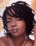 Lauryn Hill - Brunette, 4a, Celebrities, Short hair styles, Kinky hair, Female, Adult hair, Dreadlocks hairstyle picture