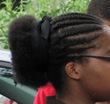 braids puff - Long hair styles