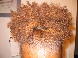 CURLYQTE - Brunette, 3c, Updos, Kinky hair, Readers, Female, Curly hair hairstyle picture