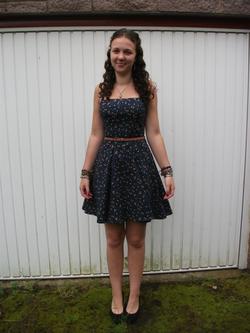 Just off to prom - Brunette, Brunette, Brunette, Female, Teen hair, Teen hair, Teen hair, Prom hairstyles, Prom hairstyles hairstyle picture