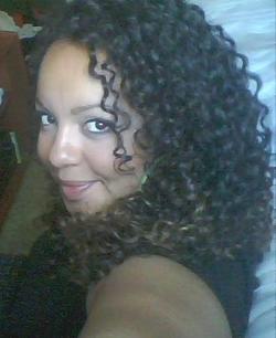 a very good hair day indeed! - Brunette, 3b, Mature hair, Short hair styles, Medium hair styles, Kinky hair, Long hair styles, Twist hairstyles, Summer hair, Spring hair, Fall hair, Winter hair, Readers, Special occasion, Female, Curly hair, Black hair hairstyle picture