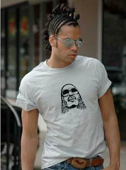 Mohawk Cornrows from Uncle Funky's Daughter - Brunette, Male, Short hair styles, Kinky hair, Styles, Adult hair, Cornrows, Mohawk hairstyle picture