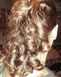 back of my curlhawk - Punk hair