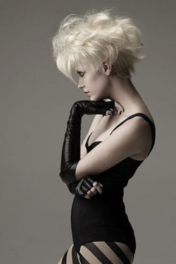 From Sebastian - Blonde, Wavy hair, Short hair styles, Styles, Female hairstyle picture