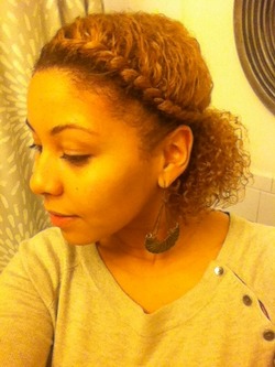 Front Twist - 3c, Short hair styles, Twist hairstyles, Readers, Female, Makeovers, Adult hair, Flat twists, Curly kinky hair hairstyle picture