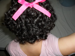 My sort black hair - 3b, Short hair styles, Readers, Female, Teen hair, Black hair, Spiral curls hairstyle picture
