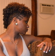 half mohawk - Curly kinky hair, 3c