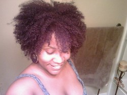 4a wash n go - Brunette, 4a, Medium hair styles, Kinky hair, Readers, Female, Adult hair, Curly kinky hair hairstyle picture