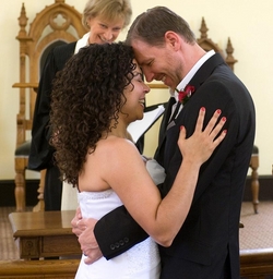 My wedding day profile - Brunette, Long hair styles, Readers, Female, Curly hair, Black hair, Adult hair hairstyle picture