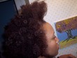 twist out dry hair - afro